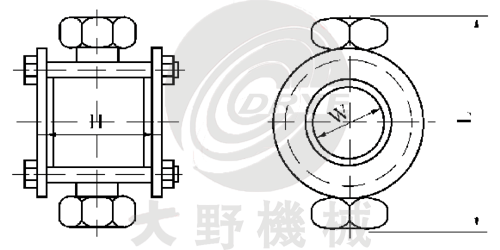 DSG-IIb螺纹接管对夹型视镜
